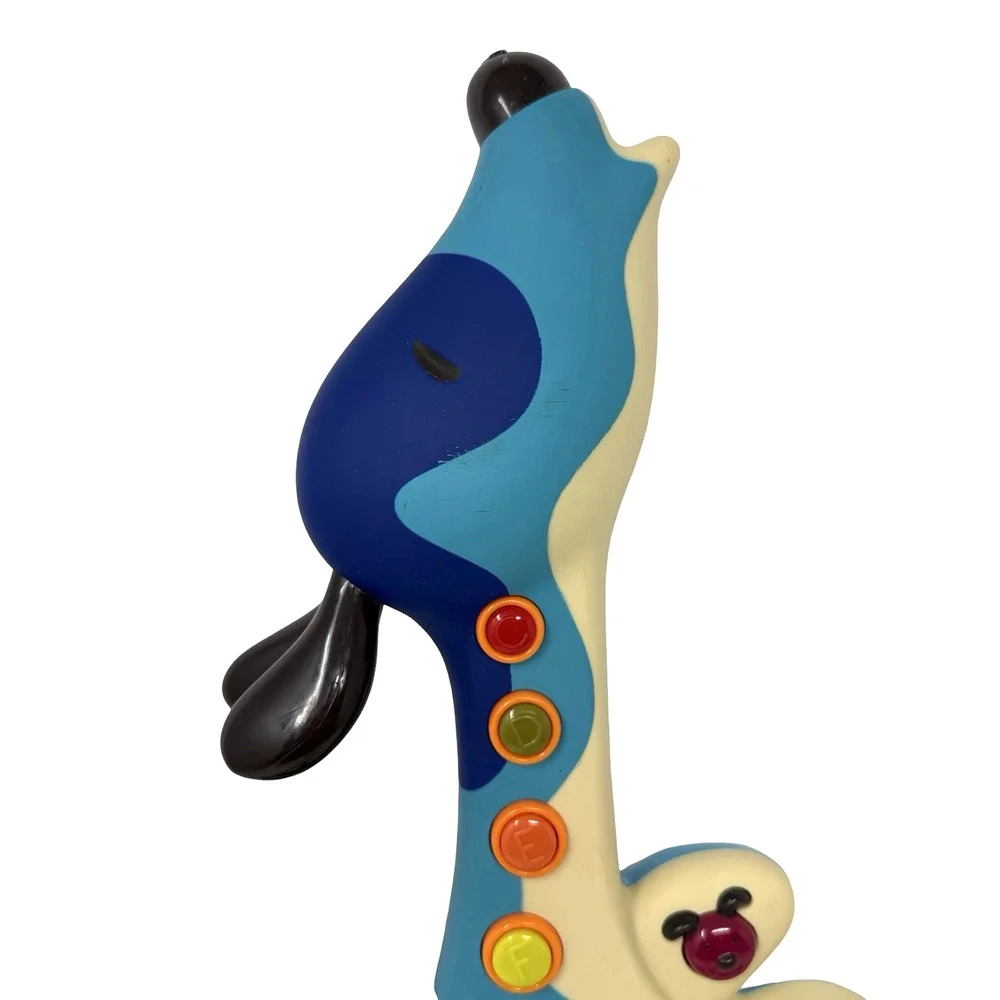 B Toys Interactive Dog Guitar Woofer Working Condition Toy Guitar Used Tested
